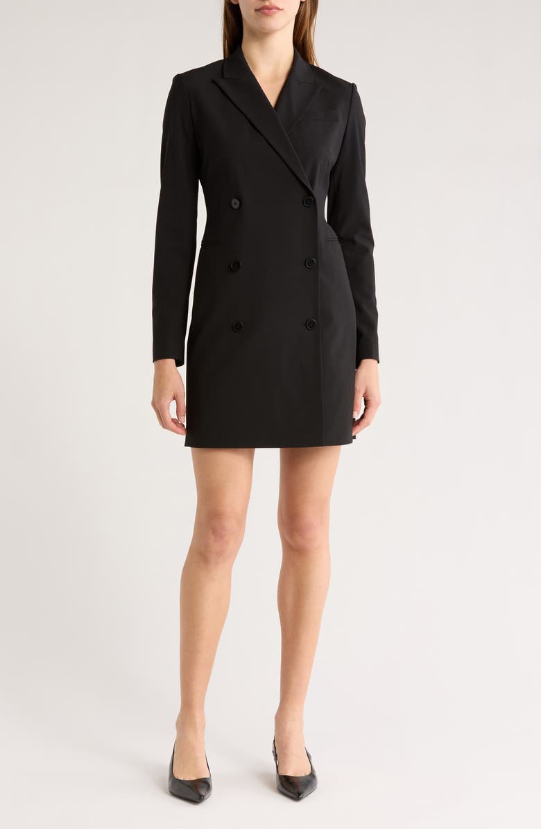 Theory Tracea Long Sleeve Blazer Dress, Main, color,