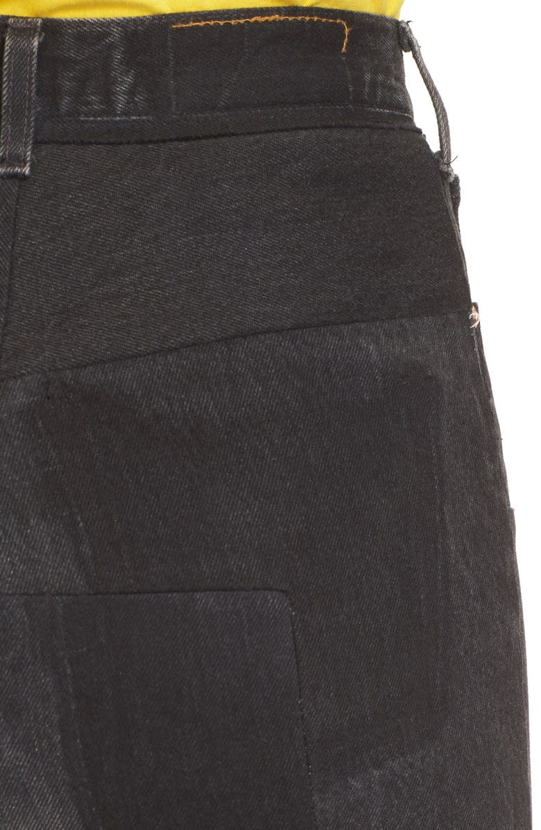 VETEMENTS Retooled Moto Jeans, Alternate, color, 