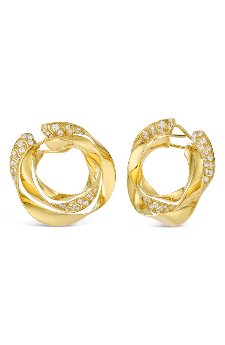 Hueb Dunas 18K Yellow Gold Earrings, Main, color,