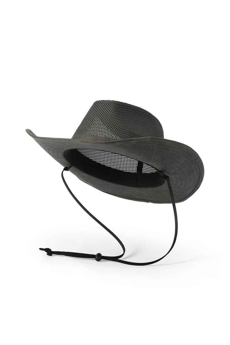 Hayes Men's Mesh Brim hat, Alternate, color, Fossil