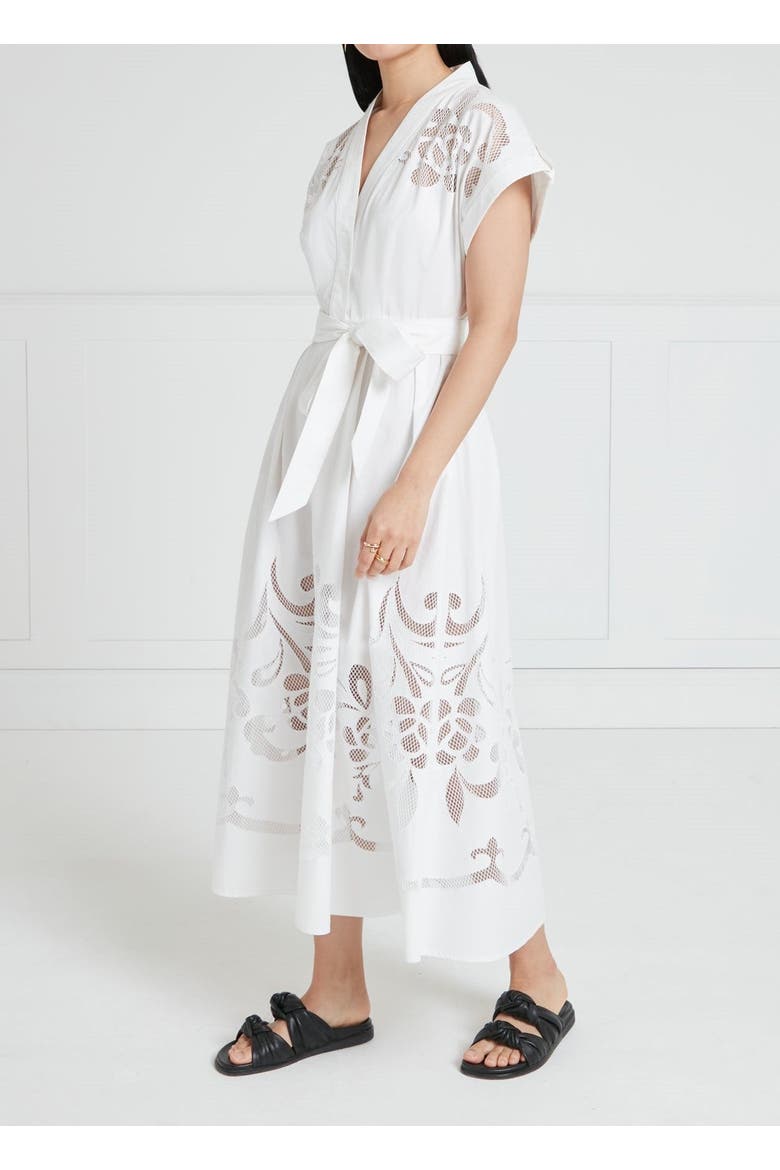 Nelle Dress, Alternate, color, White