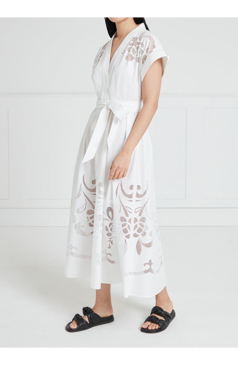 Temperley London Nelle Dress, Alternate, color, White