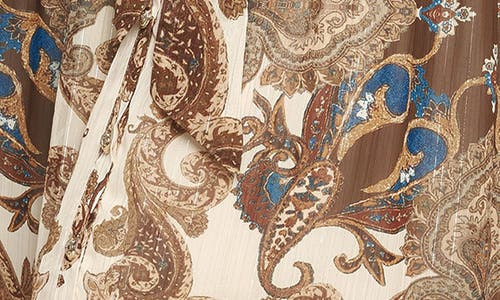 Flying Tomato Filigree Midi Shirtdress In Multi