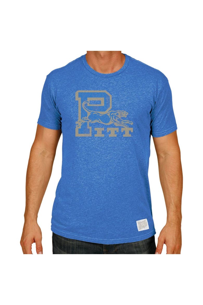 Men's Original Retro Brand Royal Pitt Panthers Big & Tall Mock Twist T-Shirt, Alternate, color, Royal