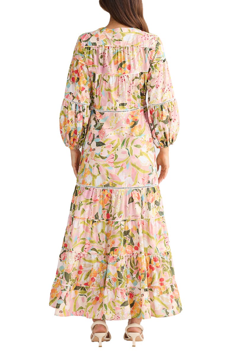 Brave+True Gertie Floral Print Maxi Dress, Alternate, color, Zoes Garden