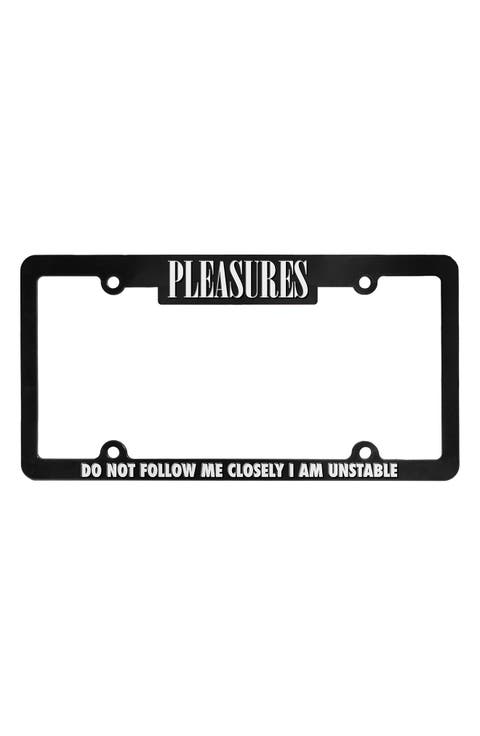 Follow License Plate Frame