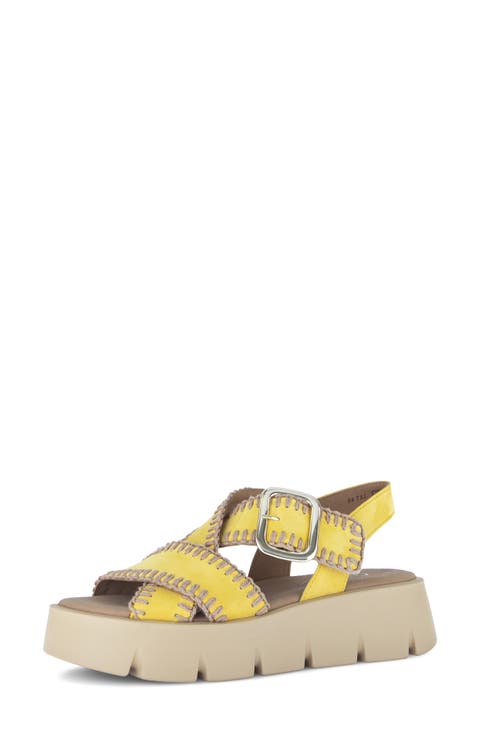 Ankle Strap Platform Sandal (Women)