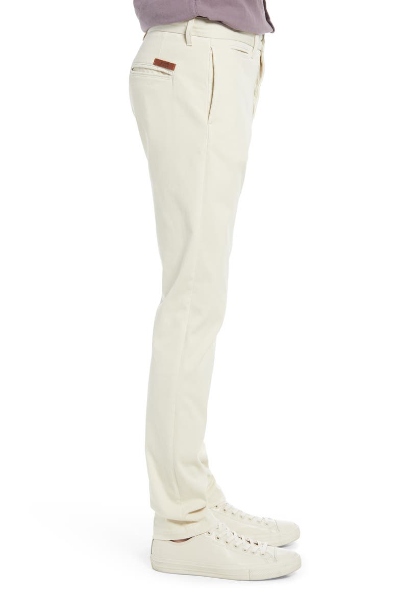 Denit® Slim Fit Stretch Chino Pants, Alternate, color, IVORY