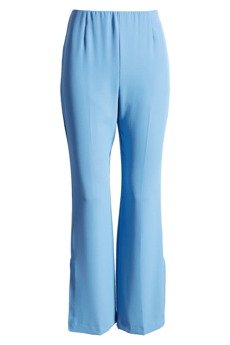 Vented Flare Pants, Alternate, color, BLUE LAKE
