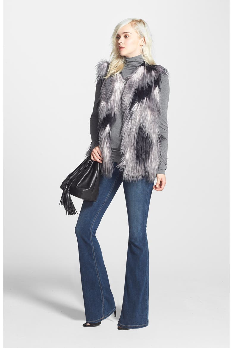 'Flawless - Icon' Flare Jeans (Nordstrom Exclusive), Alternate, color, CAMILLA