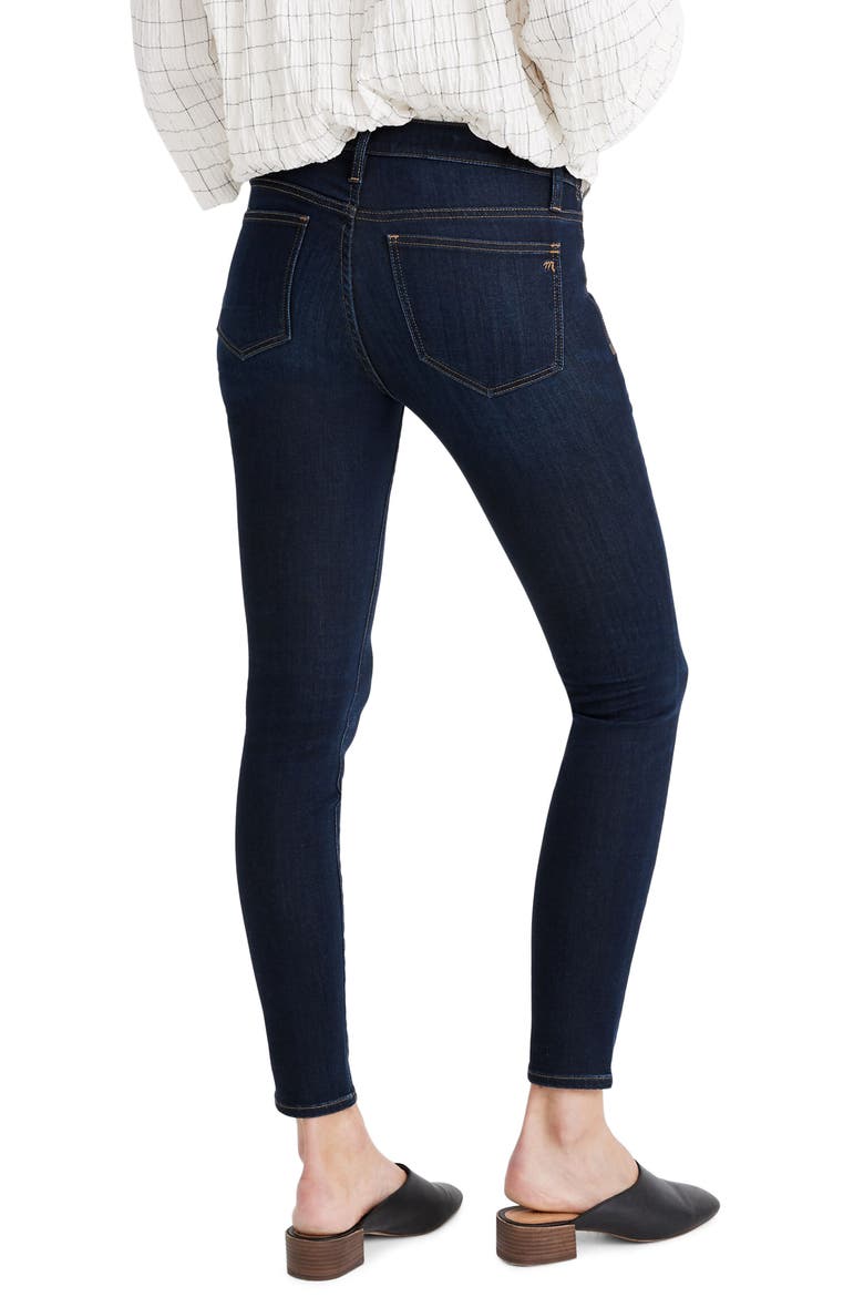 Maternity Side-Panel Skinny Jeans Adjustable Tencel® Lyocell Edition, Alternate, color, LARKSPUR