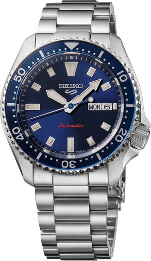 SEIKO WATCHES 5 Sports Bracelet Watch, 42mm | Nordstrom