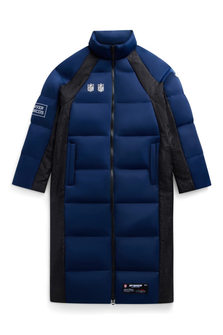 Unisex Team Long Coat, Main, color, BRONCOS
