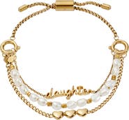 Alex and Ani Daughter 'Home Is Where The Heart Is' Stranded Bracelet