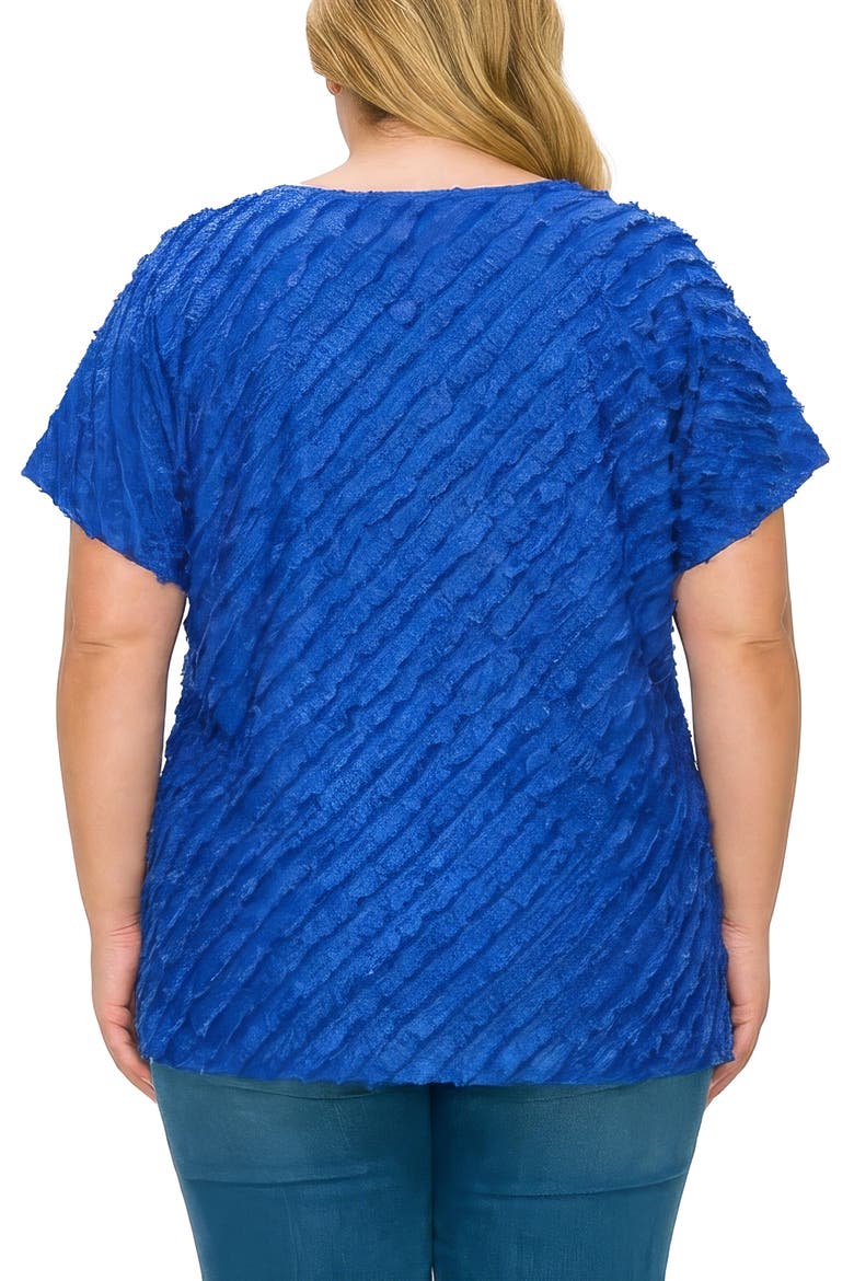 Ruffle Top, Alternate, color, COBALT BLUE