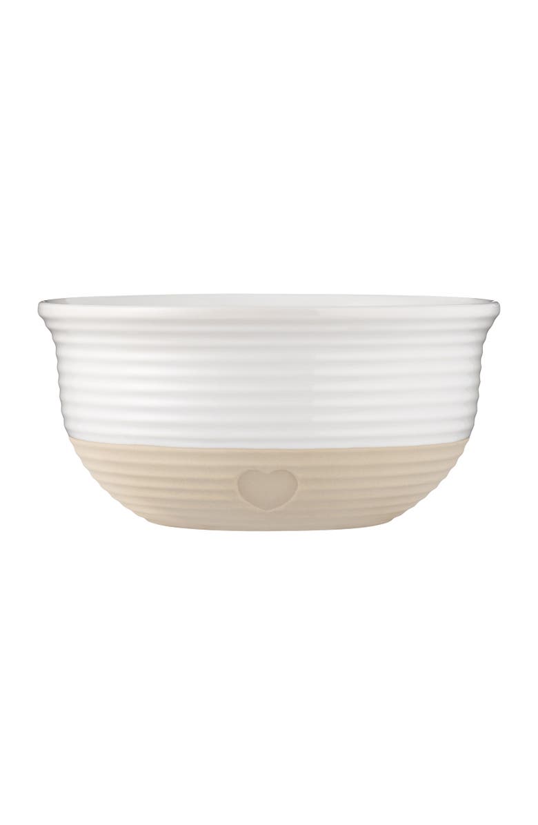 MASON CASH Rustic Charm Mixing Bowl, 10.2" Stoneware Mixing Bowl, Main, color, Beige