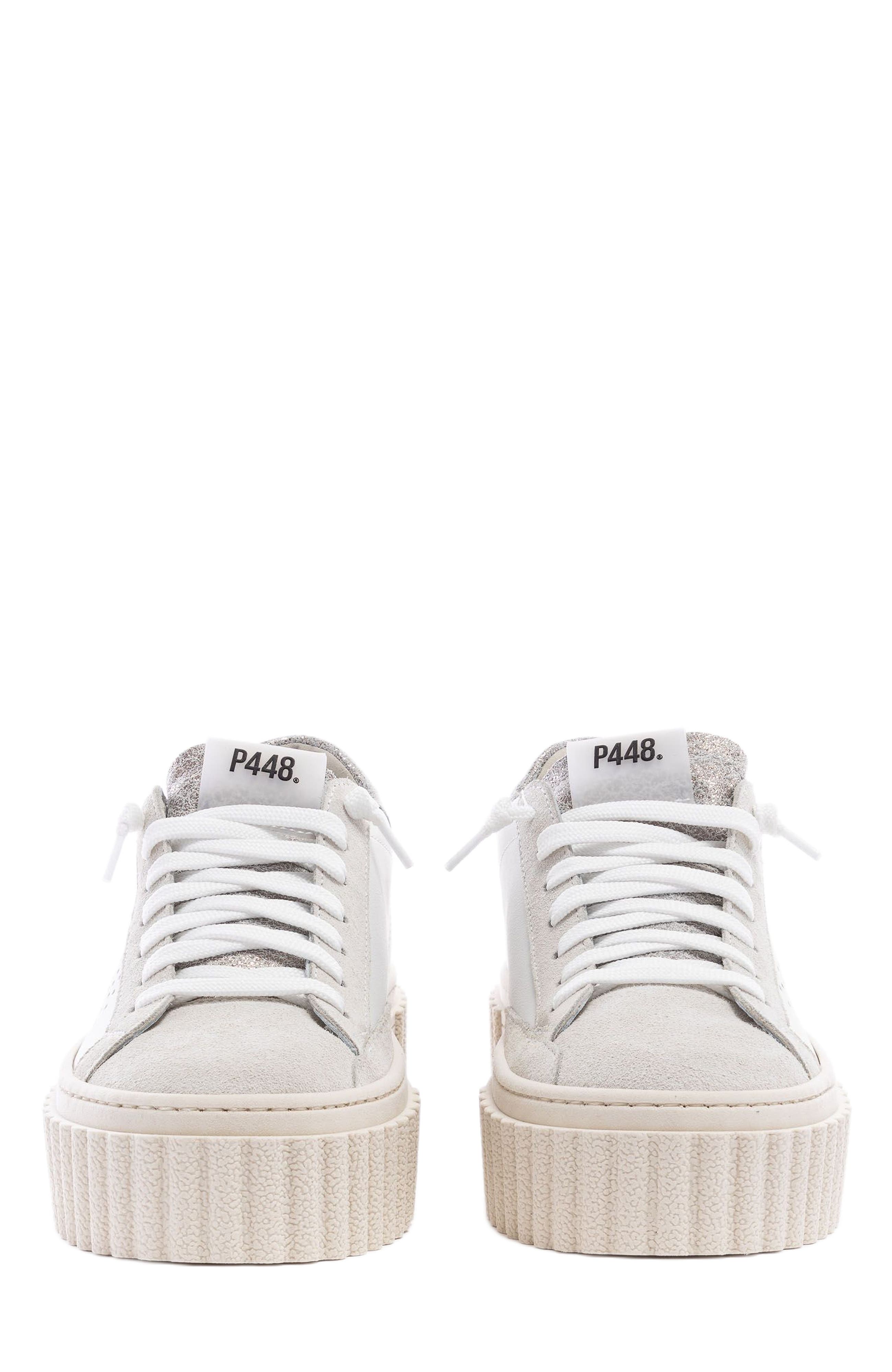 P448 Creeper Platform Sneaker, Alternate, color, Silver Dust