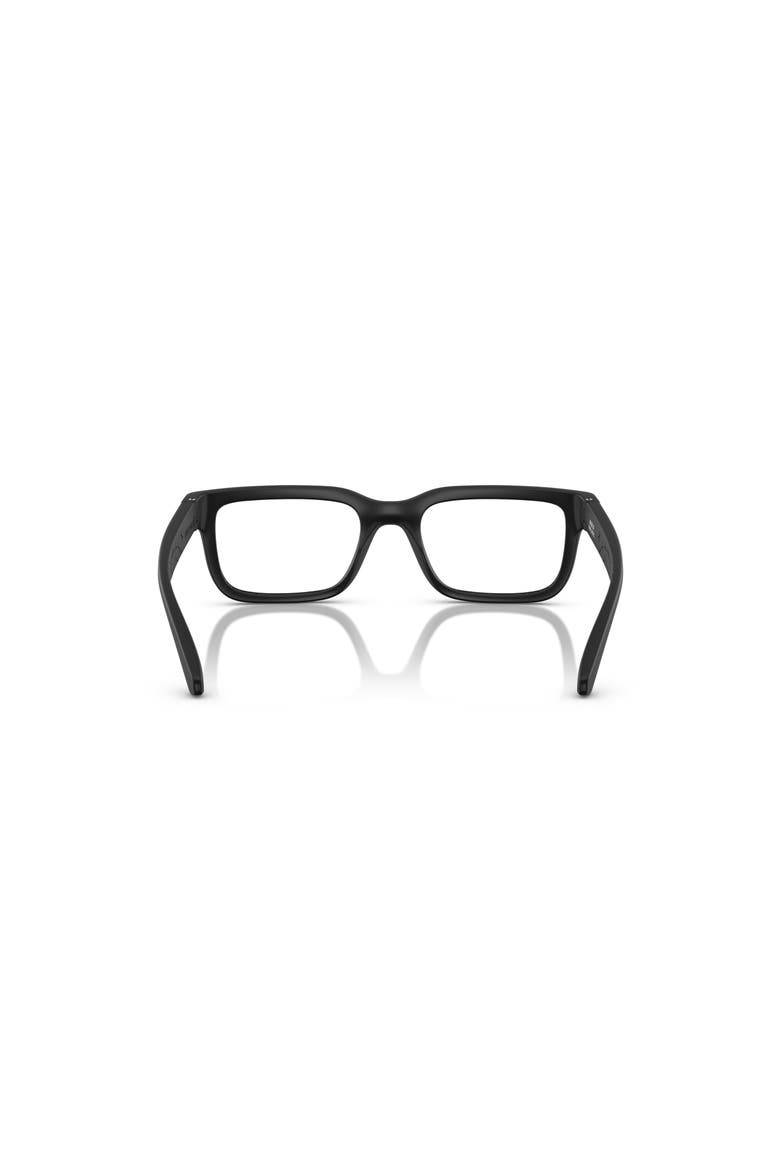 49mm Rectangle optical glasses, Alternate, color, Black