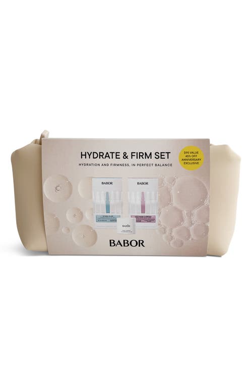 Babor Hydrate & Firm Skin Care Set (limited Edition) (nordstrom Exclusive) $95 Value