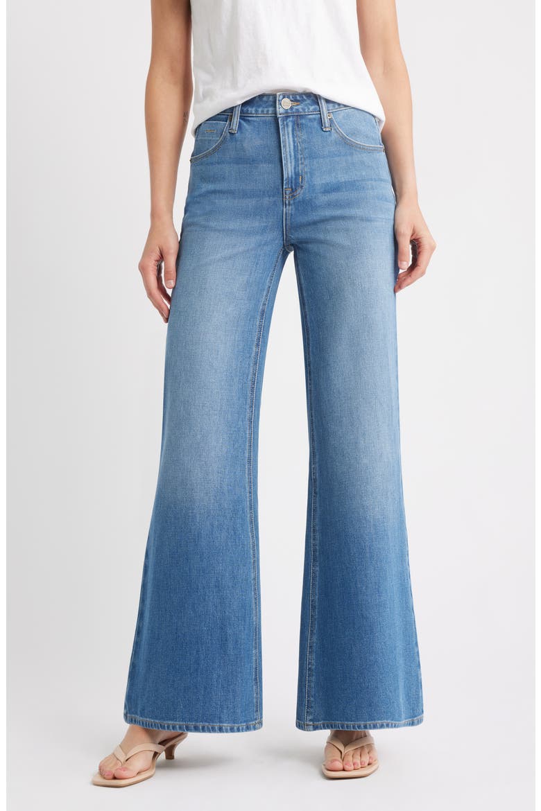 Bond Wide Leg Jeans, Main, color, INDIGO