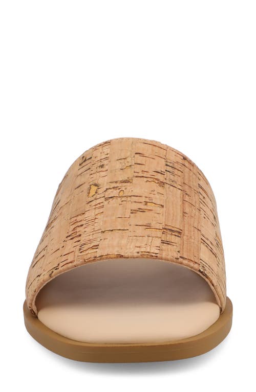 Journee Collection Prisilla Slide Sandal In Cork