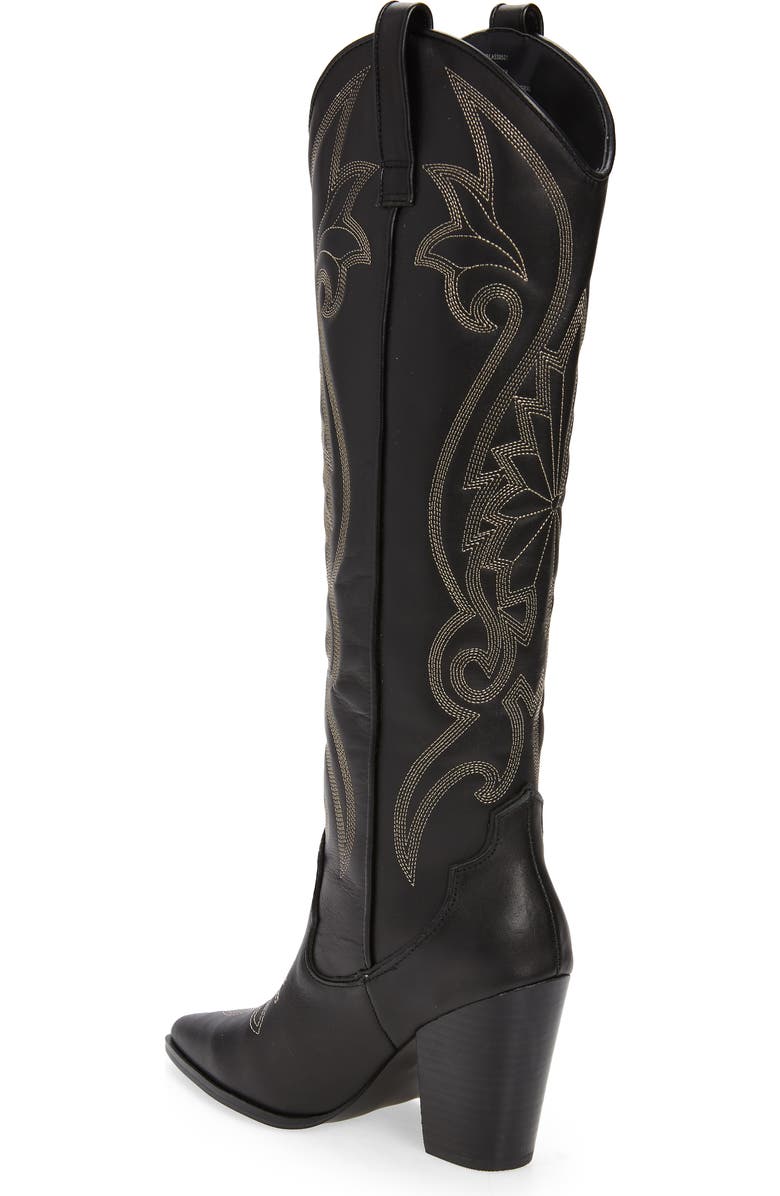 Steve Madden Lasso Knee High Western Boot, Alternate, color,