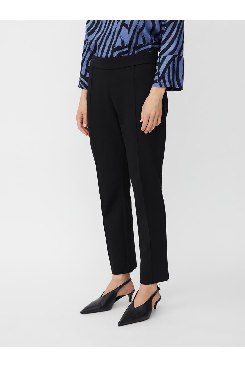 MaPolyanna Elasticated Waist Pants, Main, color, Black