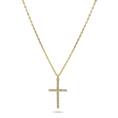 Trinity Cross Necklace
