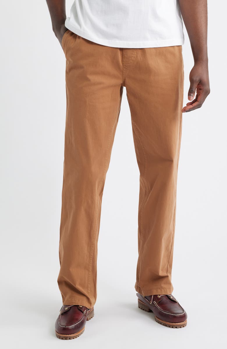 Brixton Broadway Relaxed Elastic Waist Pants, Main, color,