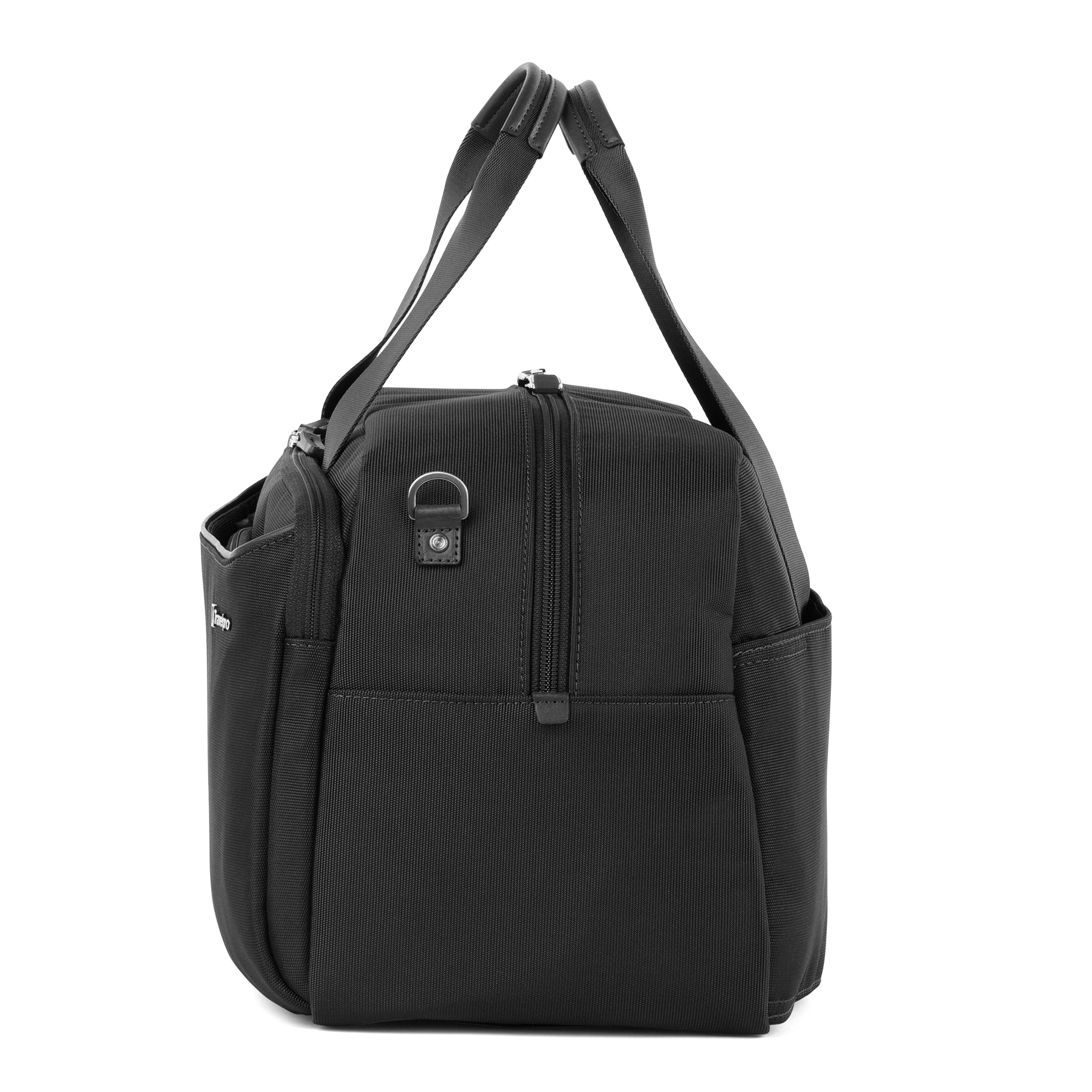 TRAVELPRO Versapack + Softside Carry On & Underseat Travel Tote Bag Luggage Set, Alternate, color, Black