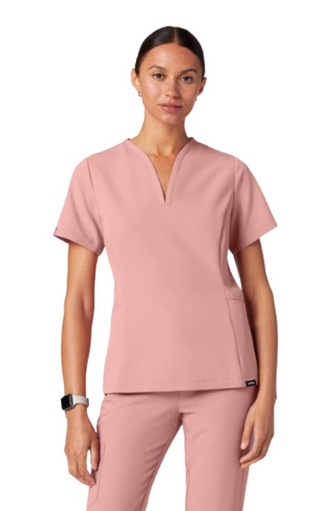 Calix Women's 2-Pocket Tailored V-Neck Scrub Top