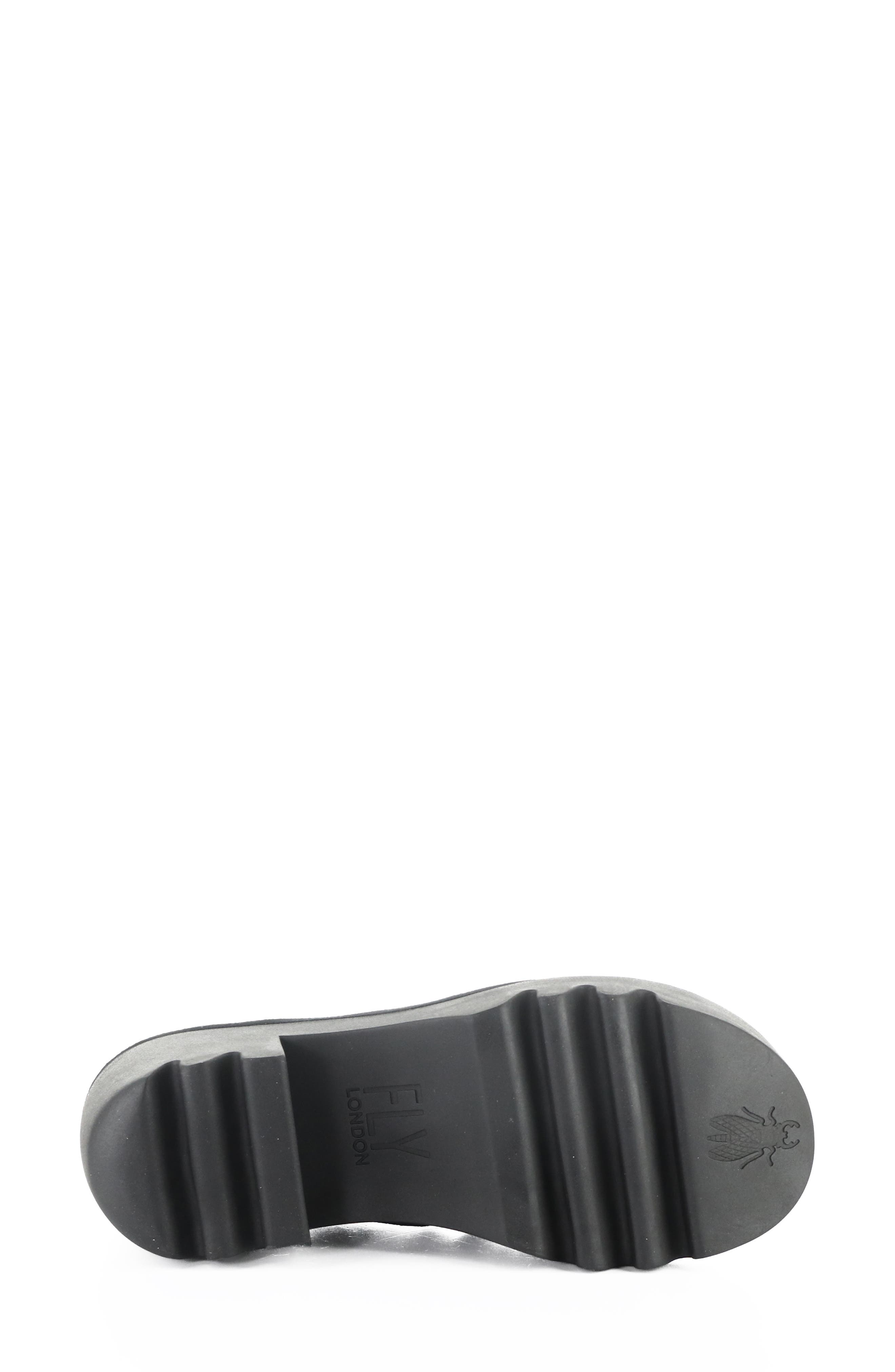 Tulp Lug Sole Platform Bootie, Alternate, color, 008 BLACK