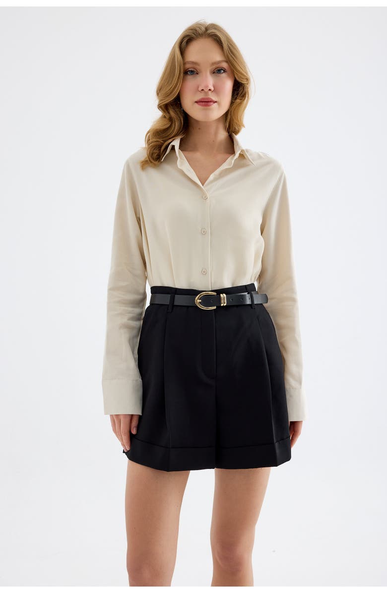 Monlicia Lina Lace Shirt, Alternate, color, Black