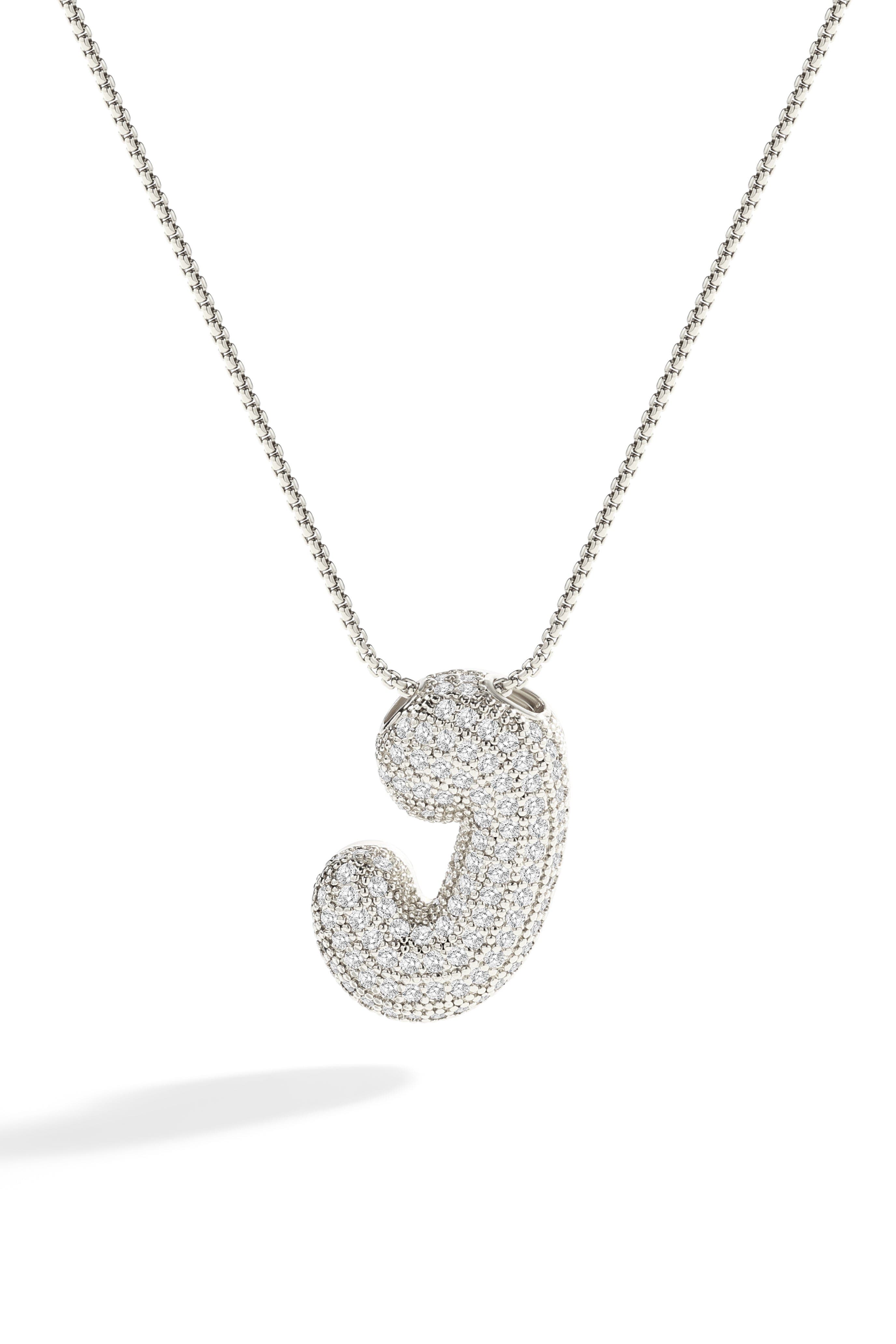 Silver / Letter J