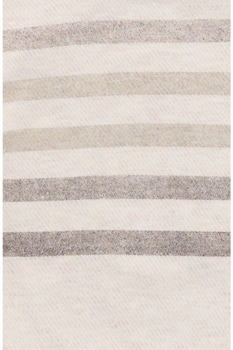 Kids' Sunset Stripe Sweatshirt & Joggers Set, Alternate, color, OAT HEATHER STRIPE