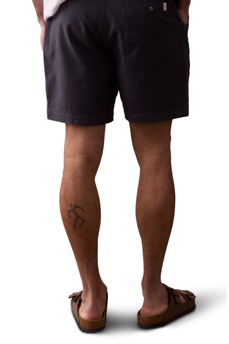 Texstretch Summer Drawstring Stretch Cotton Shorts, Alternate, color, STORM