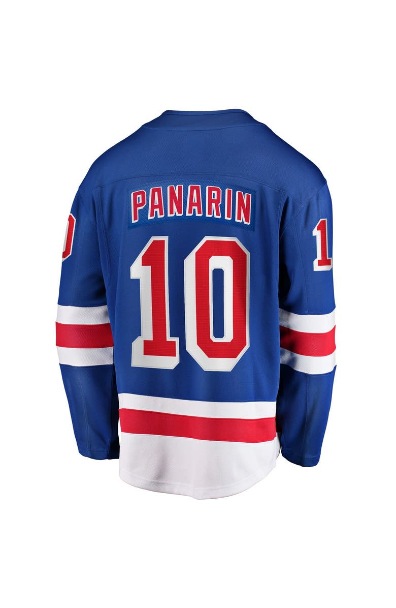 FANATICS Men's Fanatics Branded Artemi Panarin Blue New York Rangers Home Premier Breakaway Player Jersey, Alternate, color, Blue