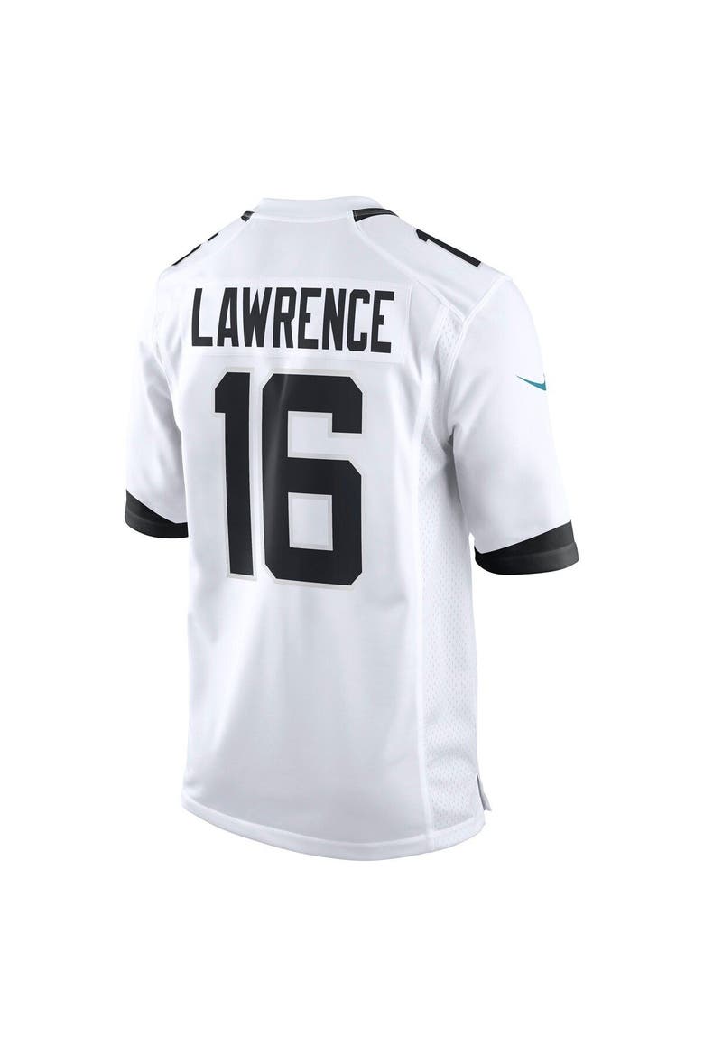 Men's Nike Trevor Lawrence White Jacksonville Jaguars White Game Jersey, Alternate, color, WHITE