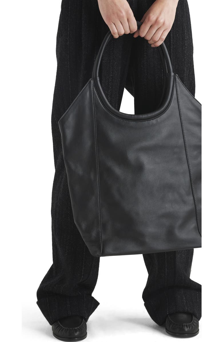 rag & bone Remi Leather Shopper Bag, Alternate, color,