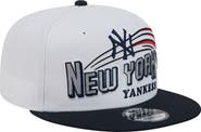New Era Men's New Era White New York Yankees Retro Sweep 9FIFTY Snapback Hat