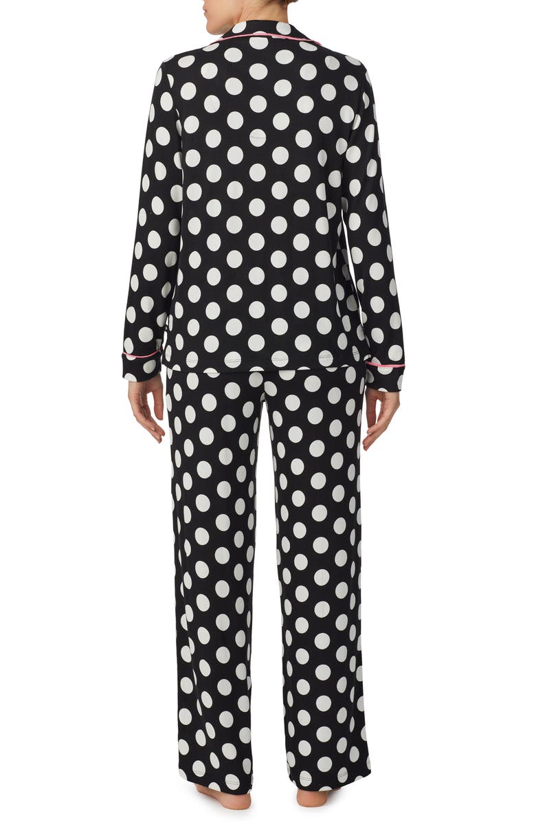 Kate Spade New York polka dot print pajamas, Alternate, color,