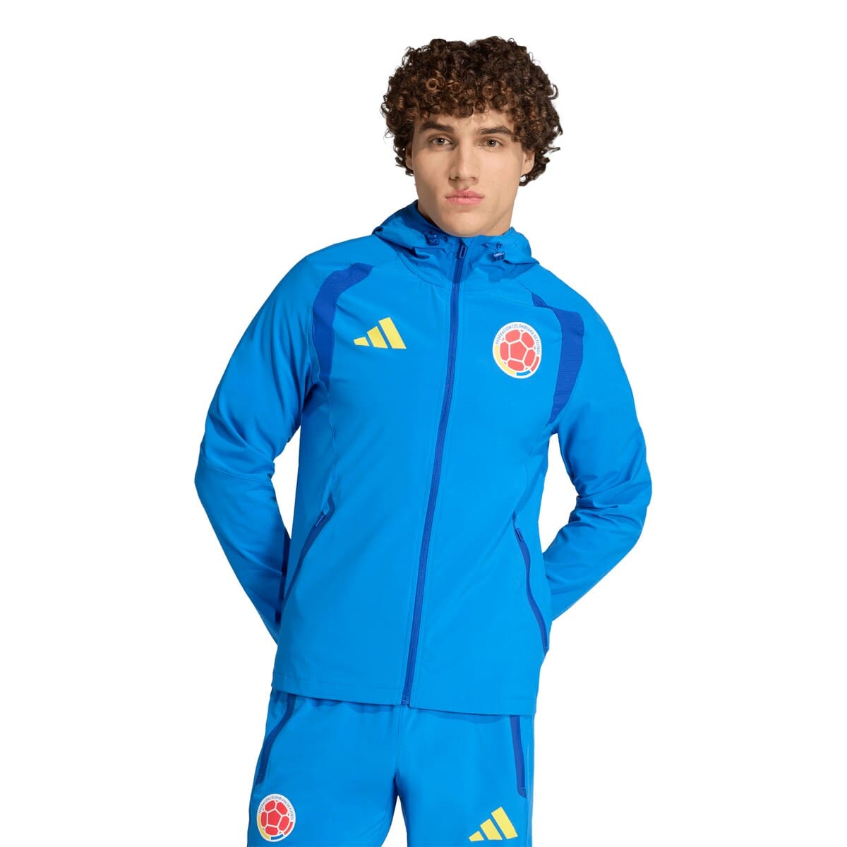 Men's adidas Blue Colombia National Team FIFA x World Cup 2026
