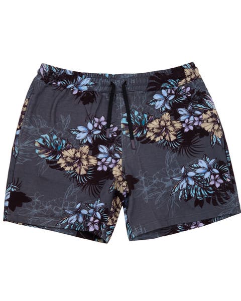 Exotic Floral Mens Lounge Short