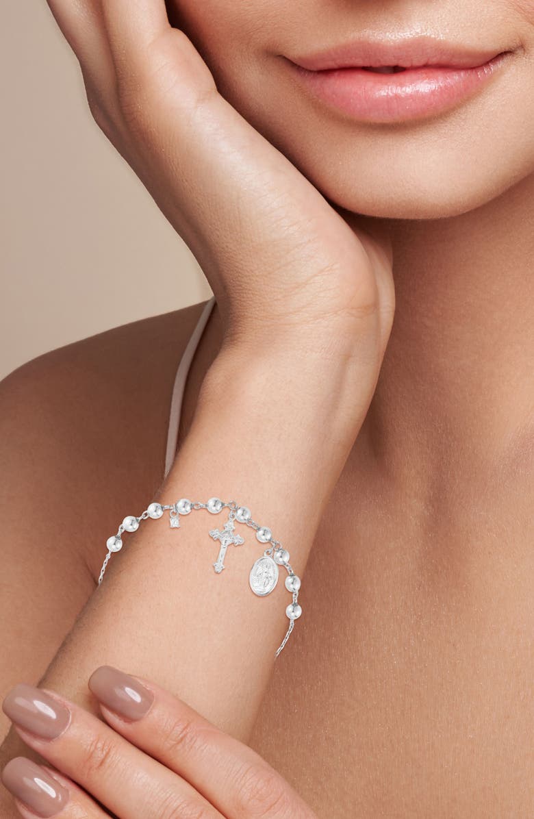 GLAZE JEWELRY Rosary Bracelet, Alternate, color,