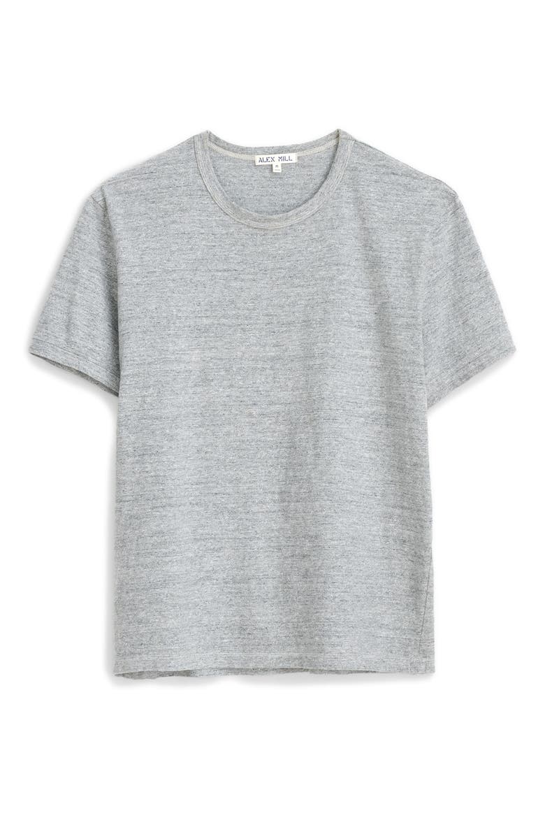 Standard Heathered T-Shirt, Alternate, color, HEATHER GREY