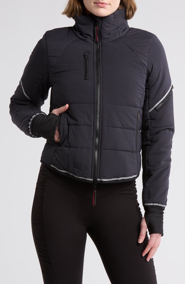 Free People Gathering Water Resistant Storm Puffer Jacket, Alternate, color, 