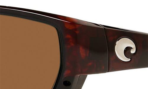Costa Del Mar 62mm Oversize Sunglasses In Brown