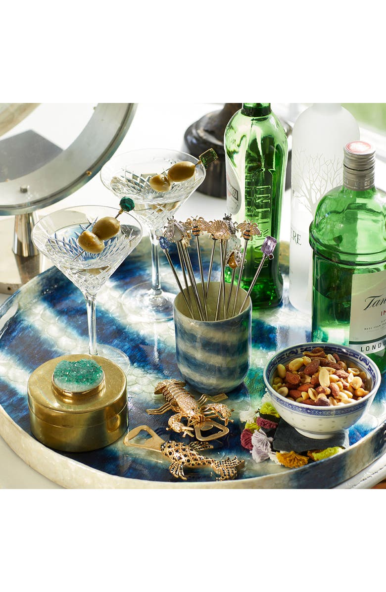 Joanna Buchanan Swizzle sticks, Alternate, color, Gold