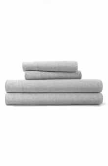 HOMESPUN 4-Piece Cotton Jersey Sheet Set
