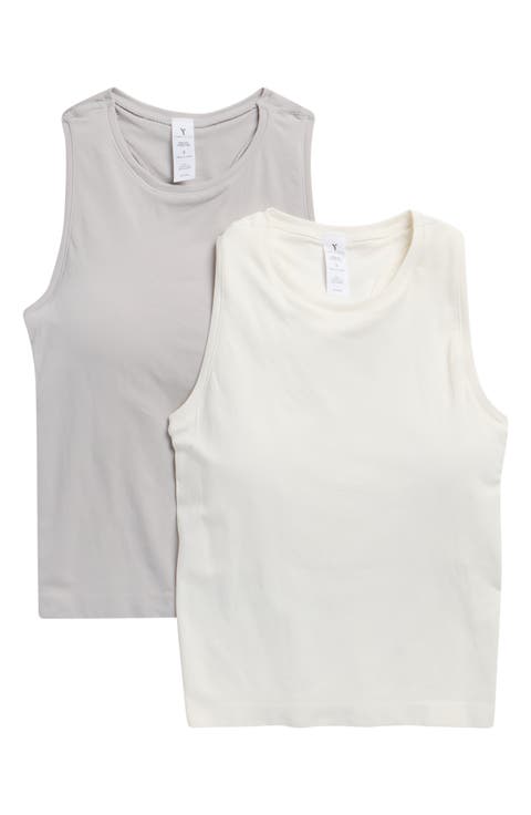 2-Pack Seamless Carrie Racerback Tanks